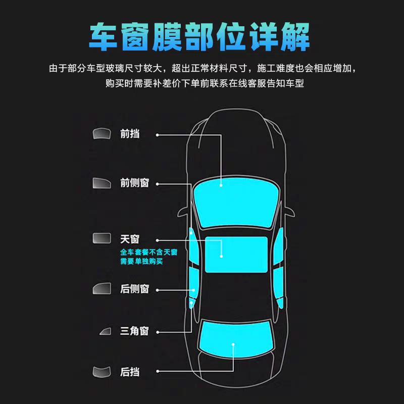 酷卡顿汽车隔热膜