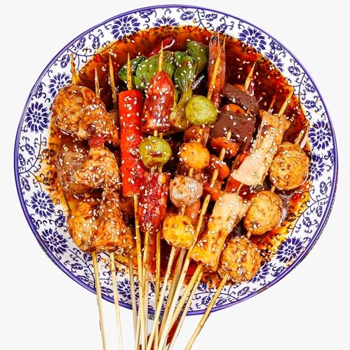 固墙麻辣串串一元一签