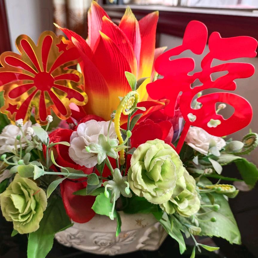 百花盛开