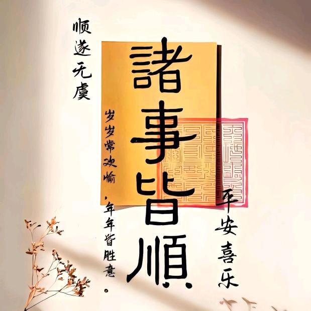 艳阳高照映山红