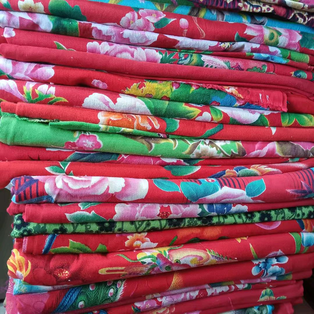 东北大花布老布精品