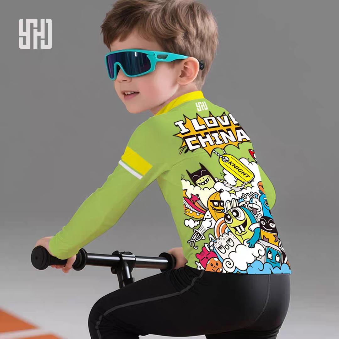 燕山胡骑儿童骑行服