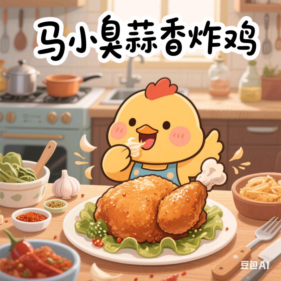 馬小臭蒜香炸鸡