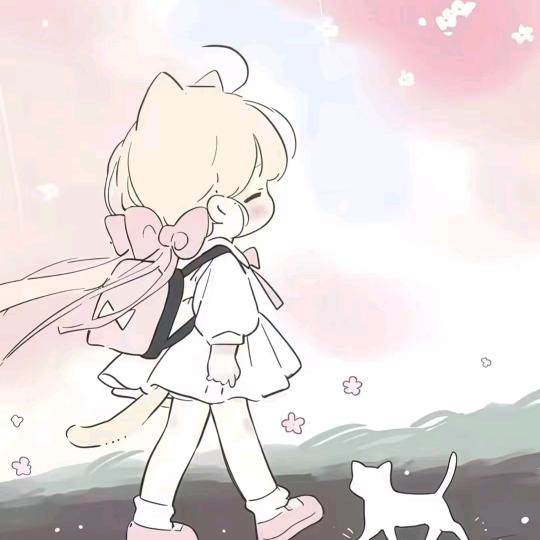 从此烟雨落江南，一人撑伞，两人行