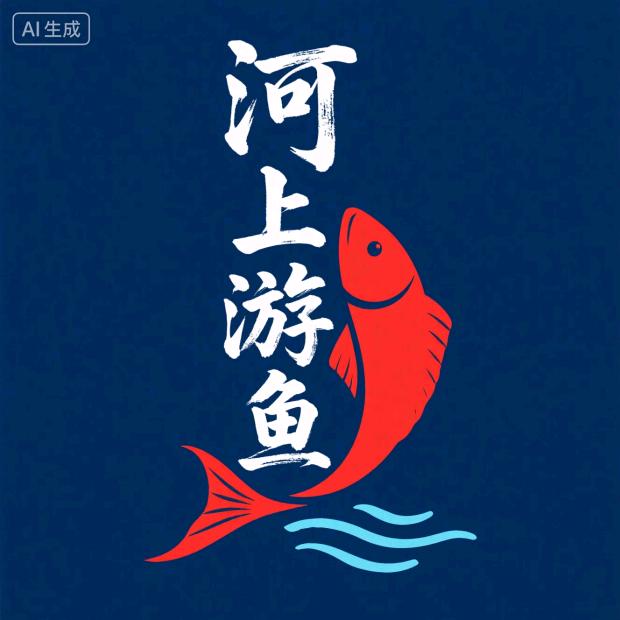 河上游鱼