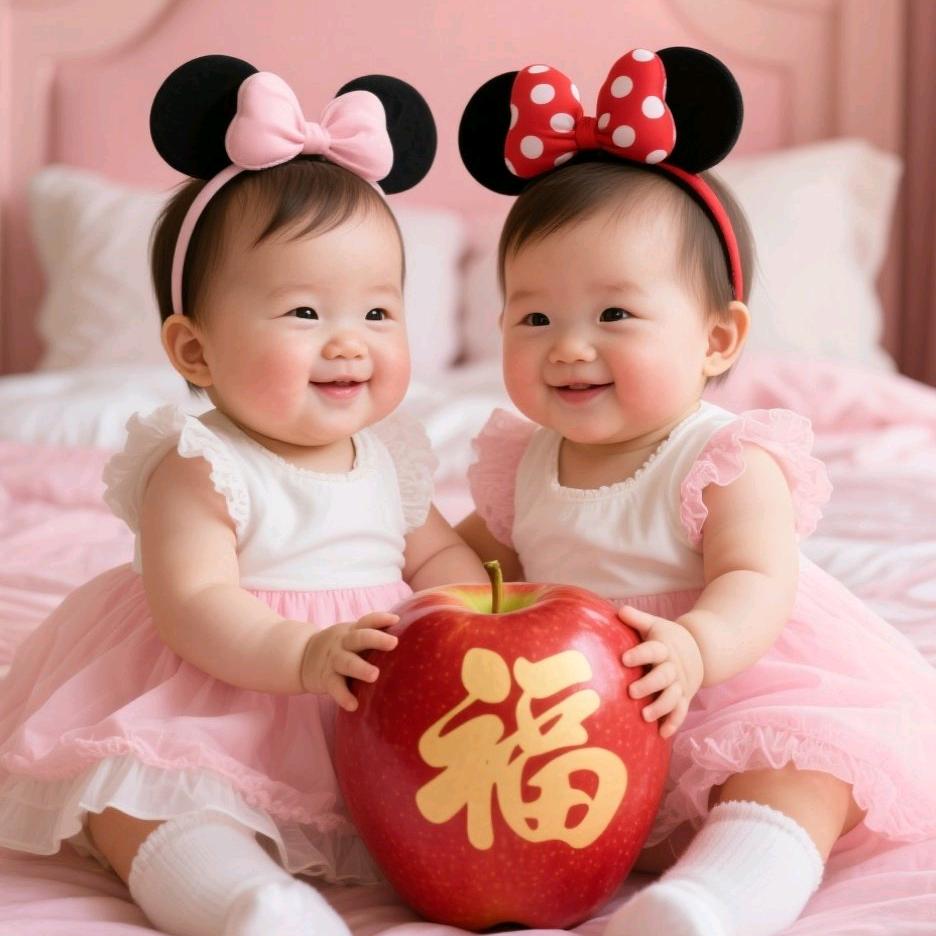 萌娃送福