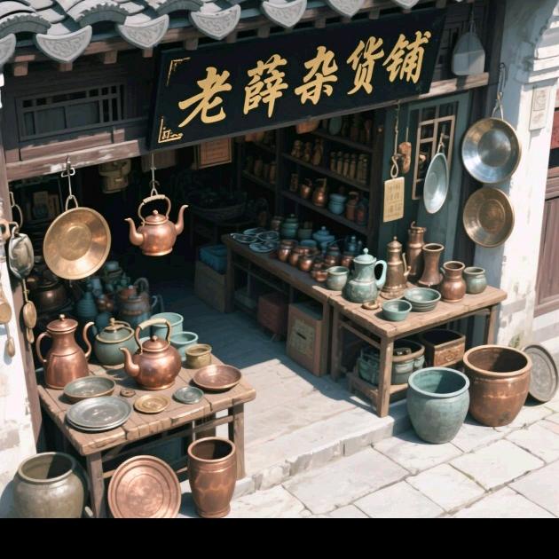 老章旧砚杂货铺