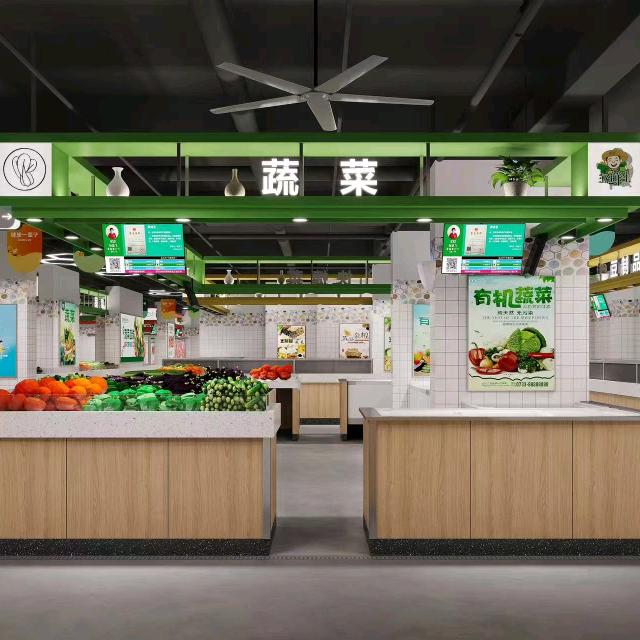 新型智慧农贸市集-义起行