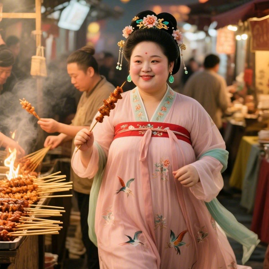 大唐胖美女