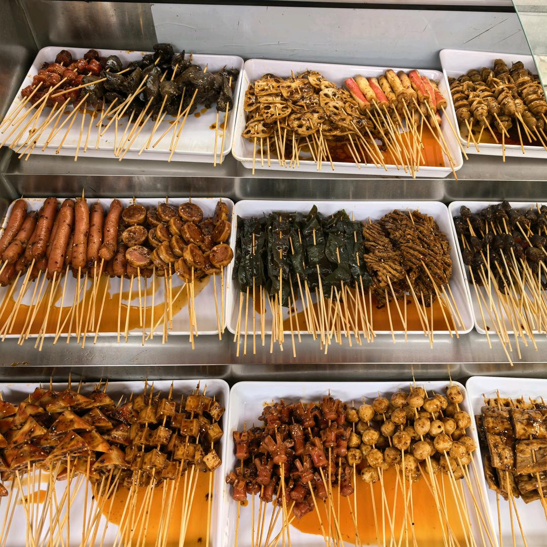 一元一串（挂汁卤串）