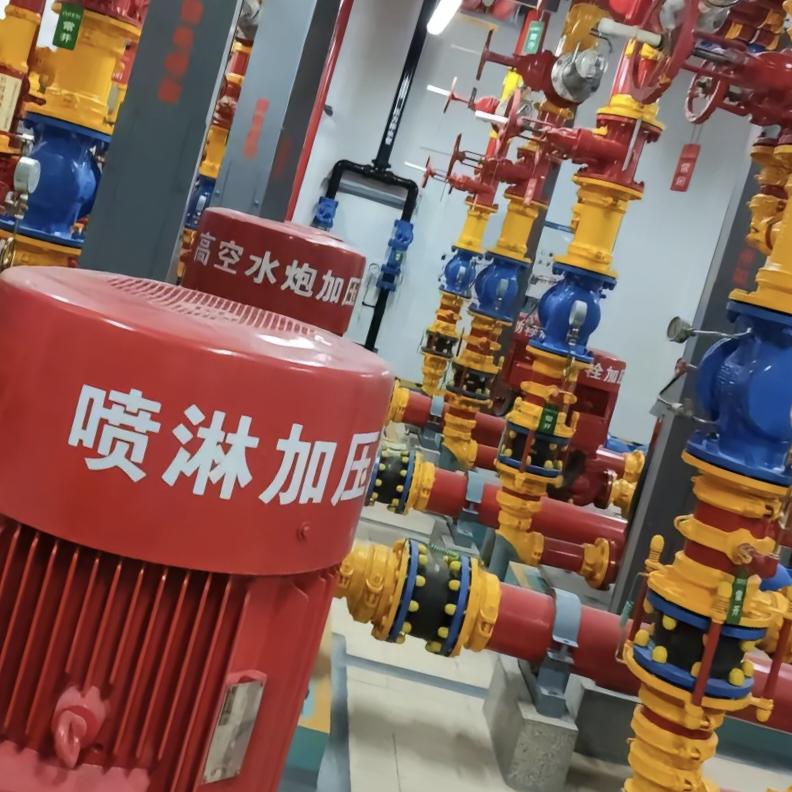 安装消防水电排烟风管