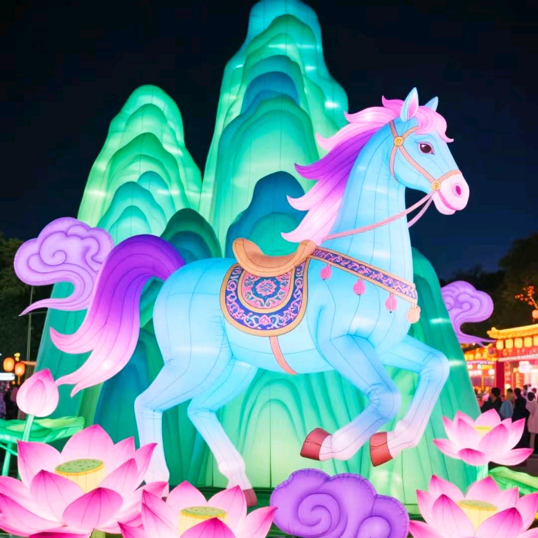 山东景灿花灯彩灯灯饰制作源头厂家-陈亚伟