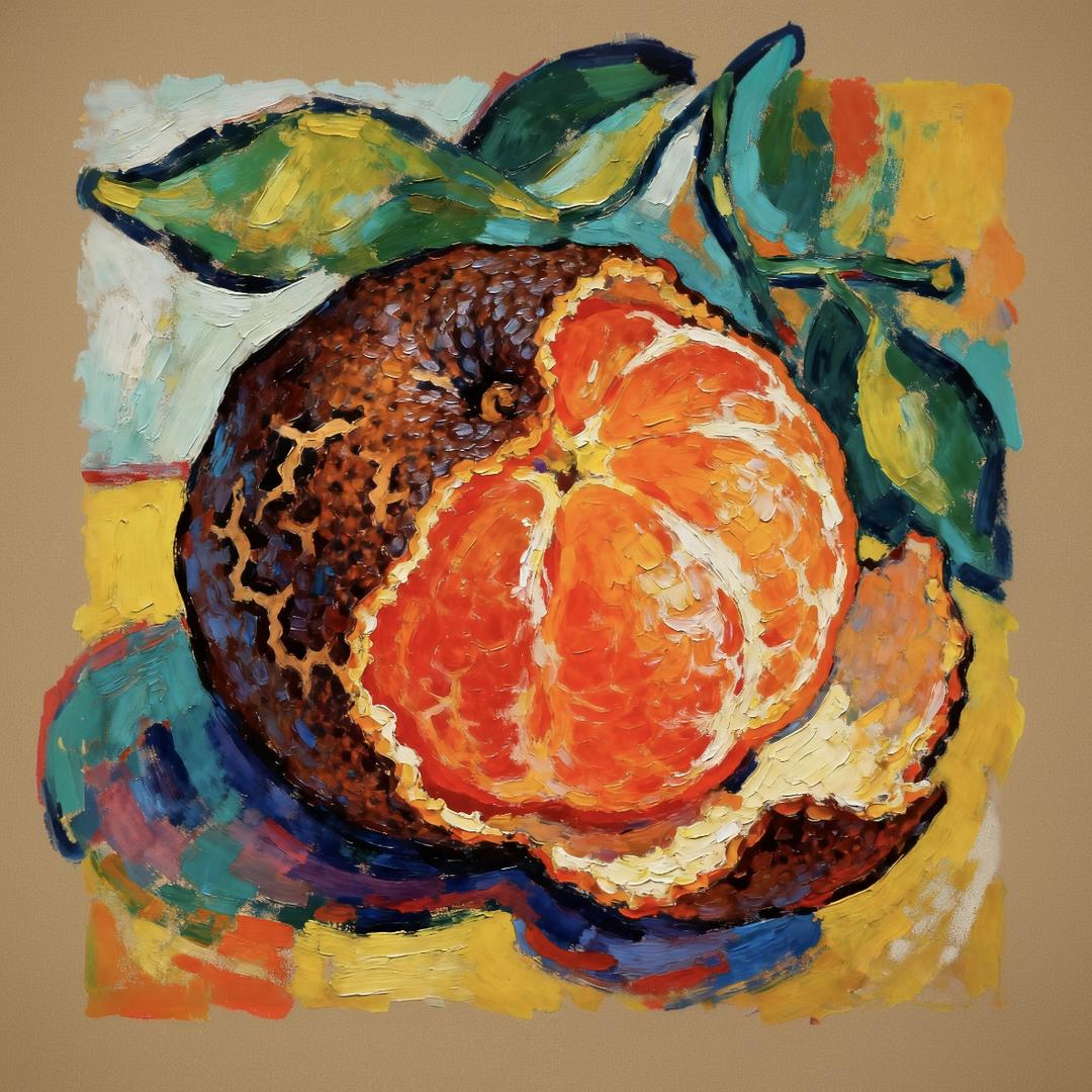 披着陈皮的橘子糖