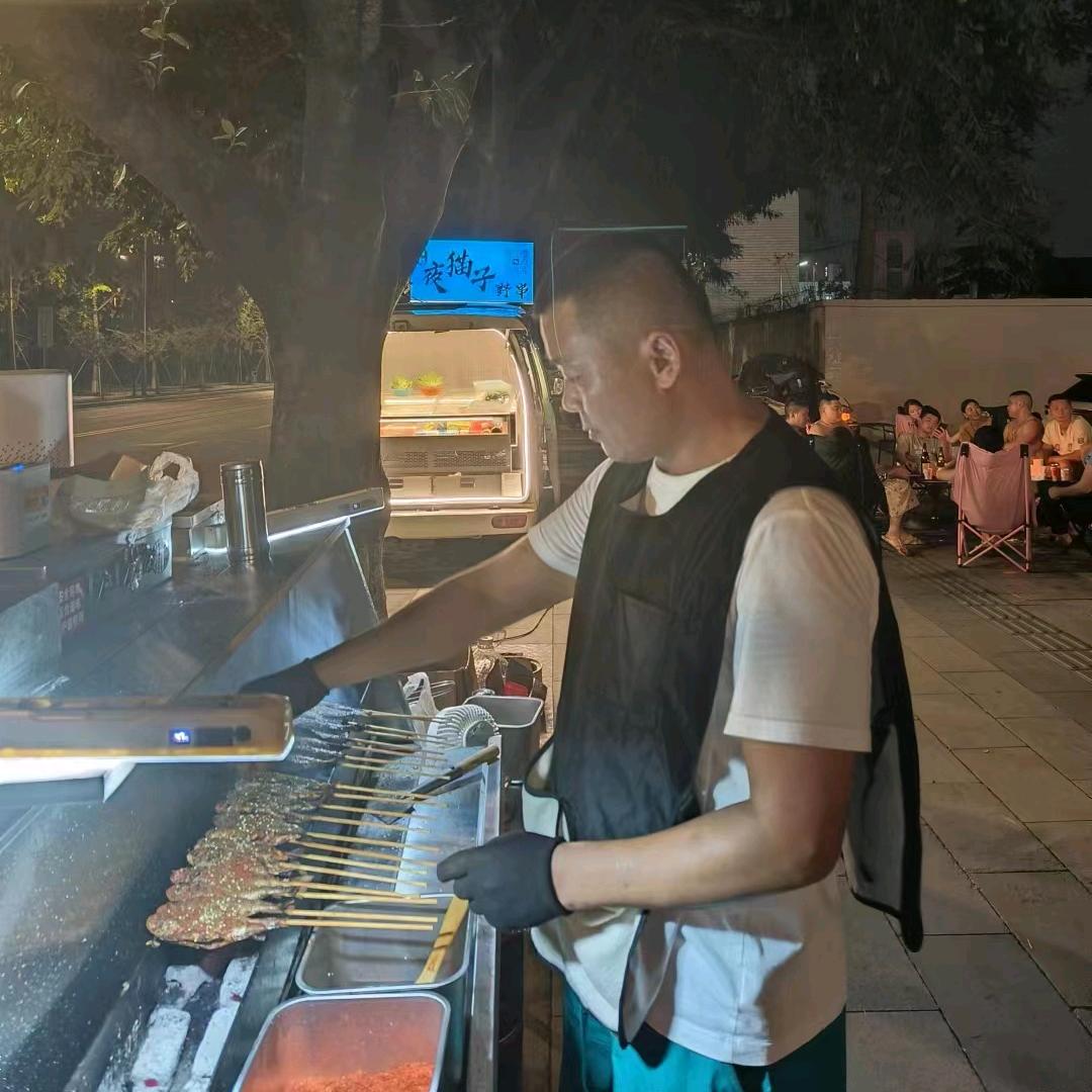 成都双流航空港夜猫子野串