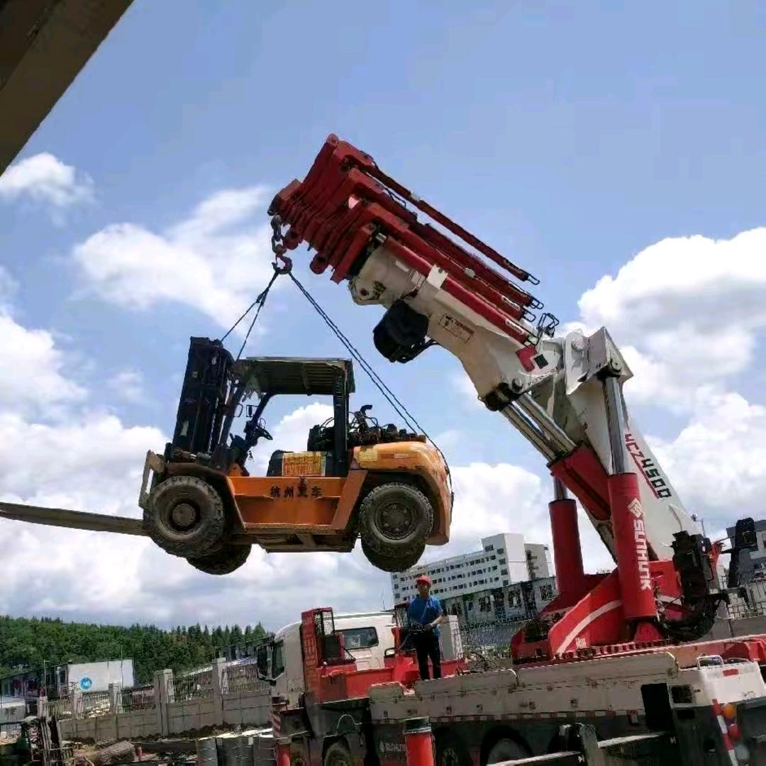 极速叉车吊车随车吊道路救援云梯车出租