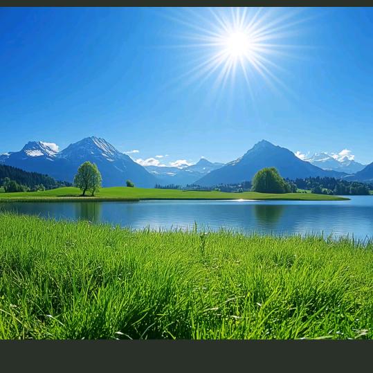 远看山有色，静听水无声。