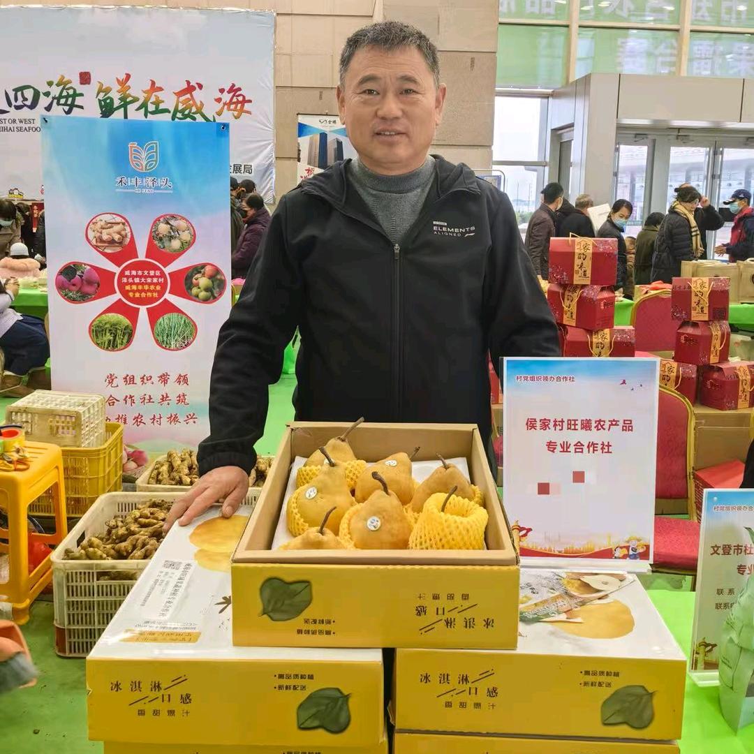 威海侯家丑梨书记老田
