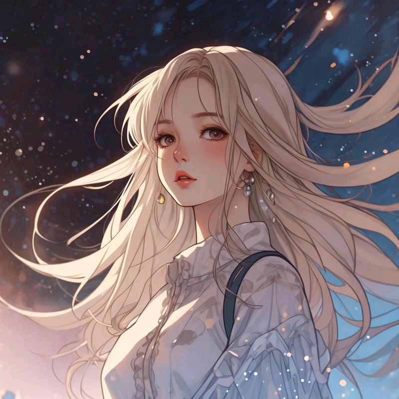 繁星坠入河