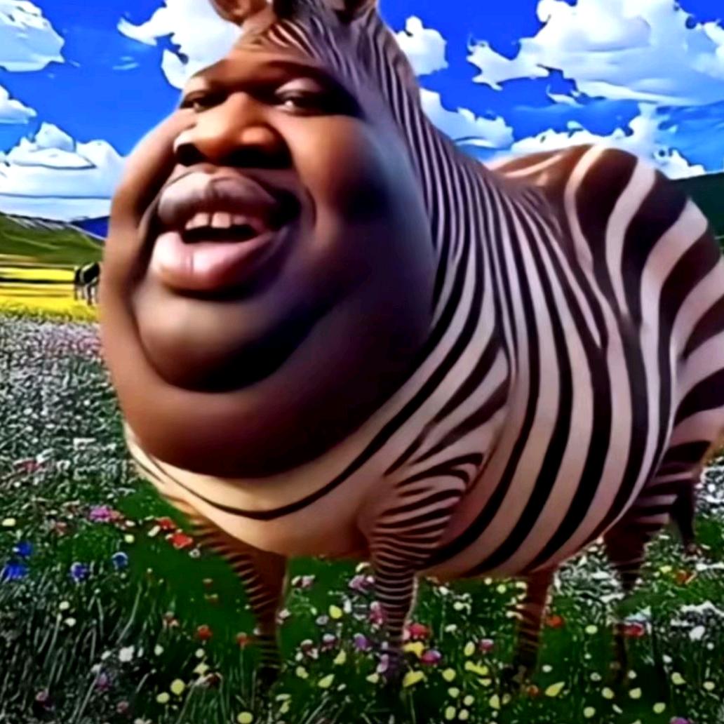 飞奔在北美阿拉巴马州大草原上的快乐斑马