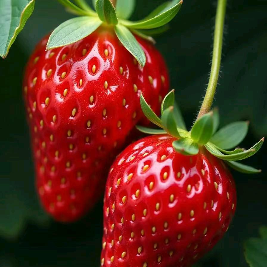 双八草莓苗培育农场