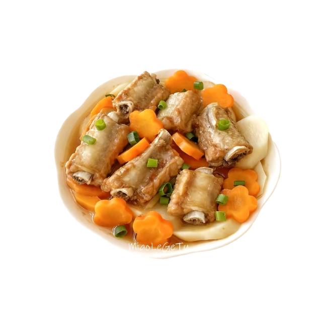 胡萝卜炖排骨🥕