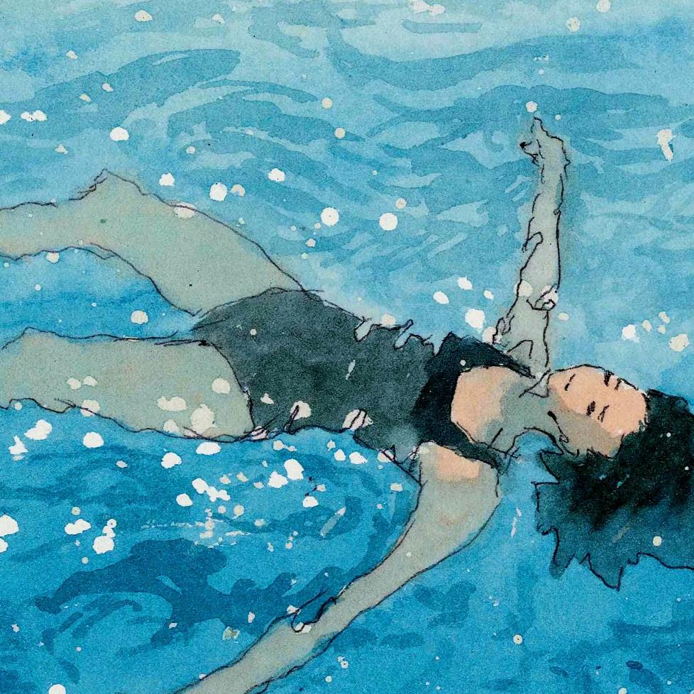 不见花海