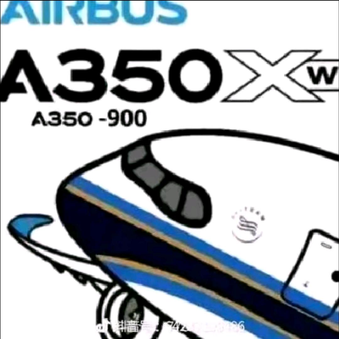 一架从双流机场起飞的国泰a350（回归）