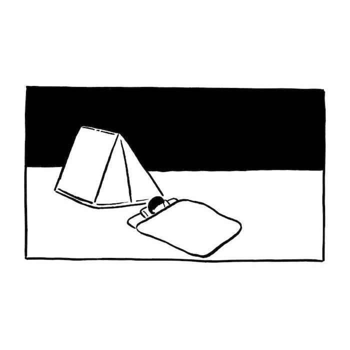 蹲下系鞋带