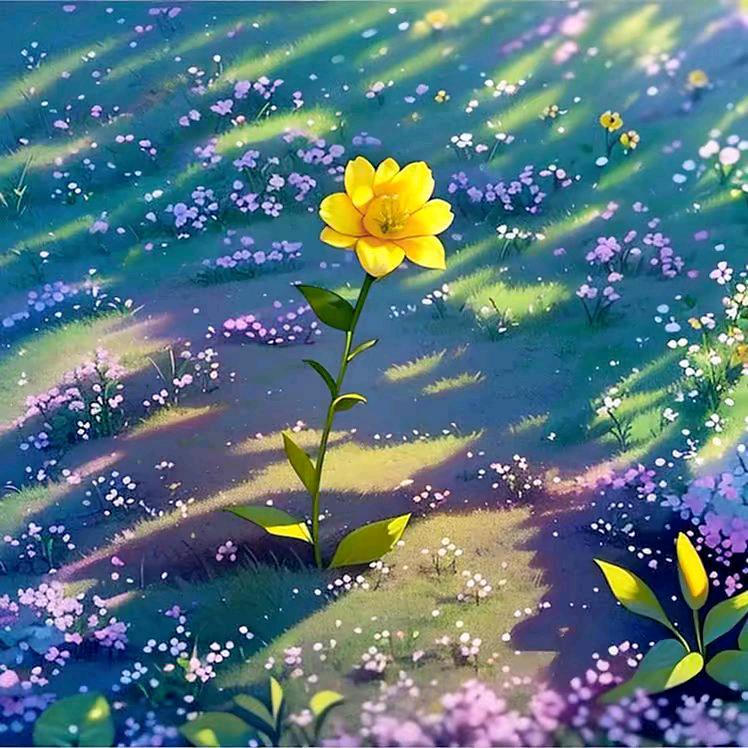 一朵花开的时间