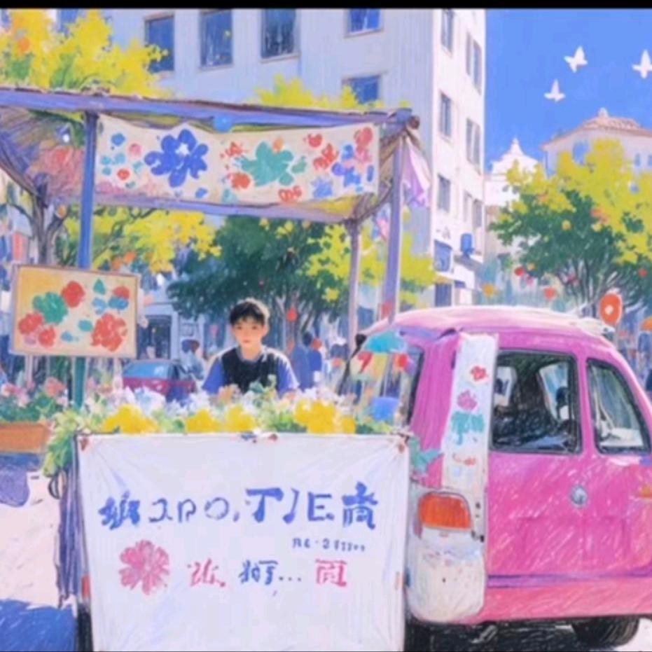 路灯下的暴富摊（摆摊日记）💪