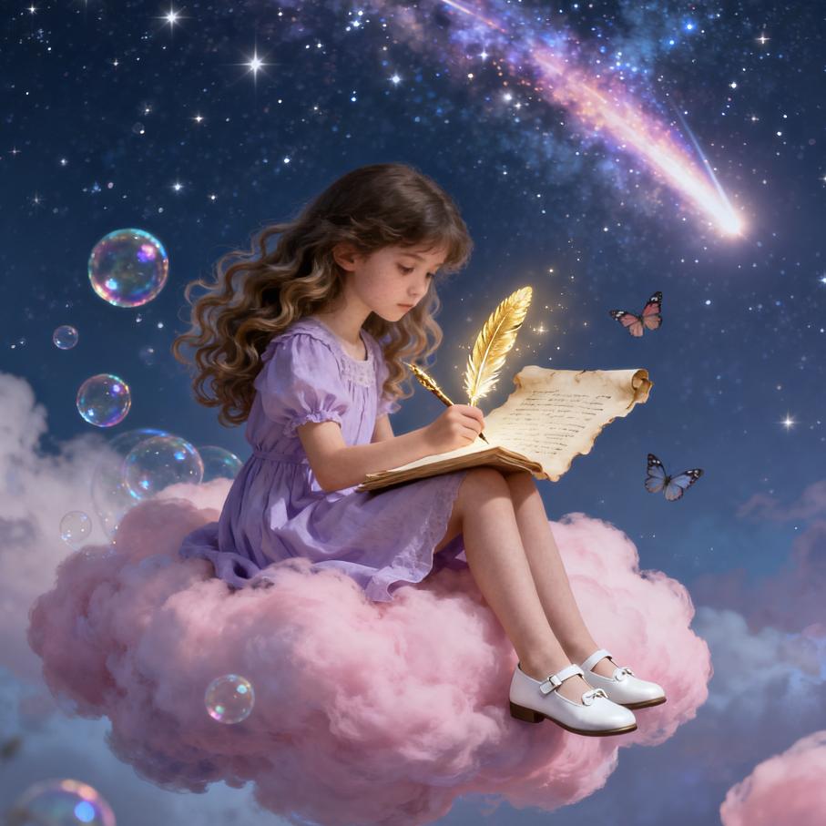 云朵随笔（首播上午10:25练字✍🏻）