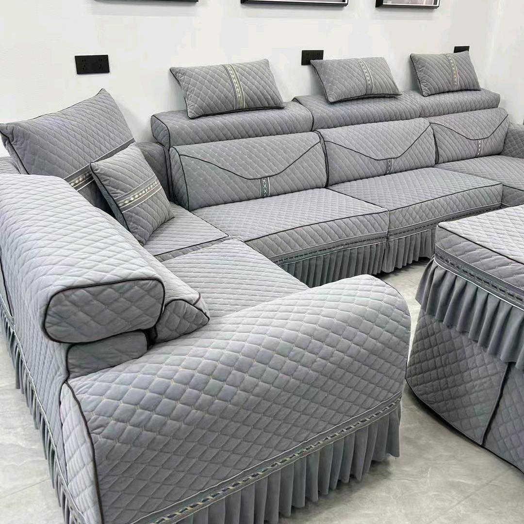 清香莲花专业订制沙发套