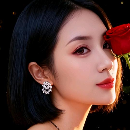笑靥如花
