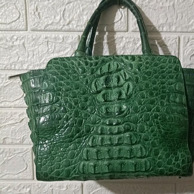 熙熙真皮古着包包