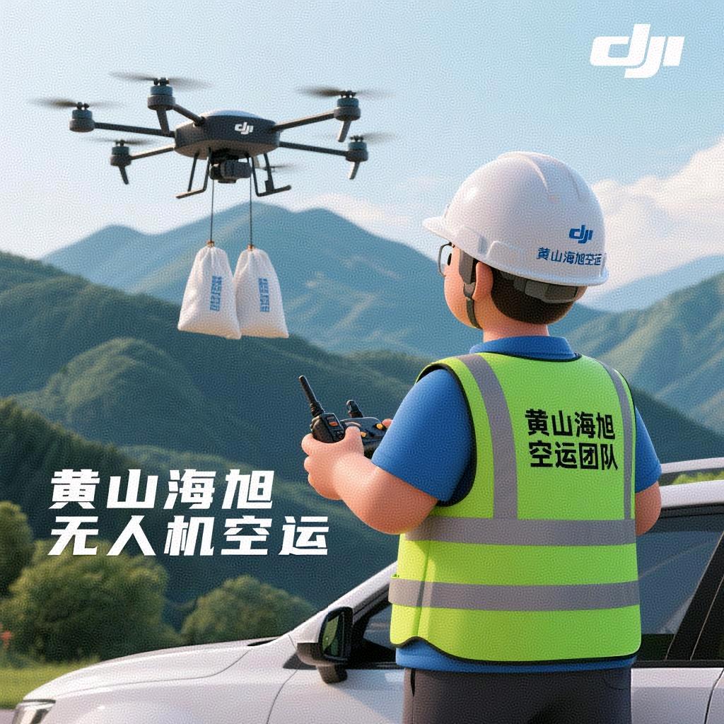 黄山海旭 空运团队（万物皆可吊）