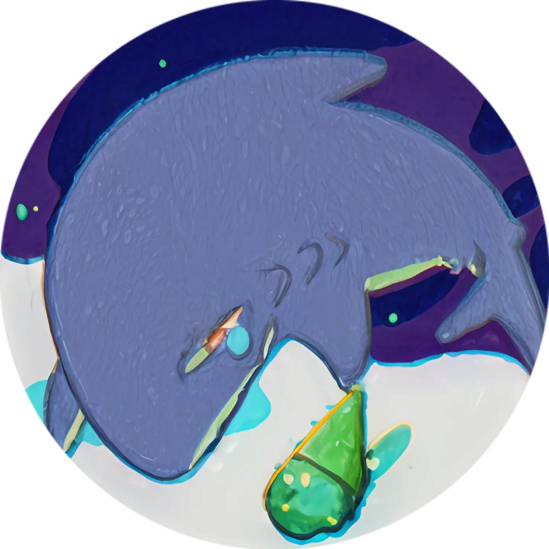 圆鲨鲨不上早八