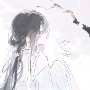 倾墨画君颜．