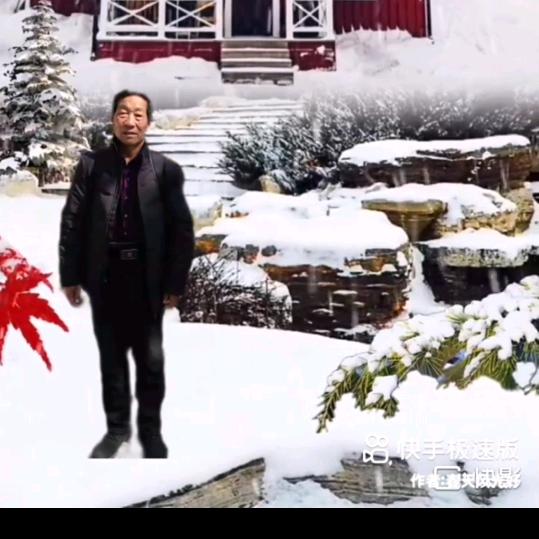 冬天的雪很美