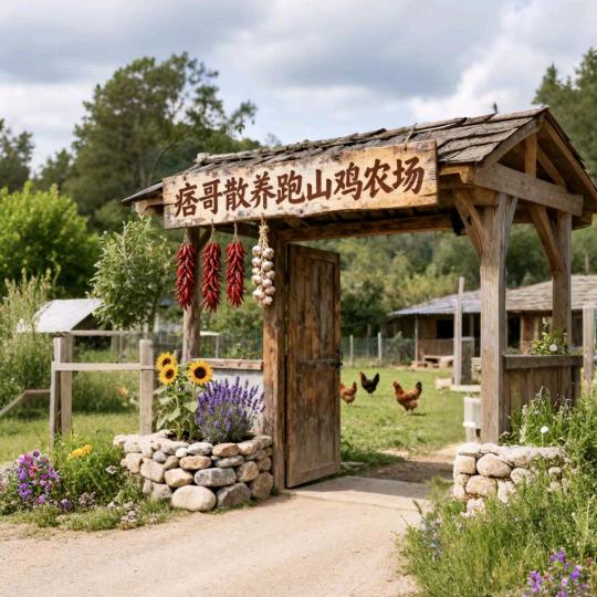 绵阳痞哥散养跑山鸡农场