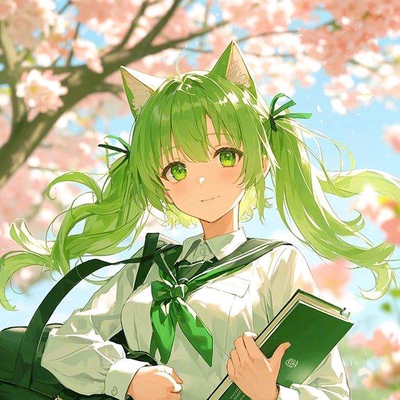 樱校叶花花