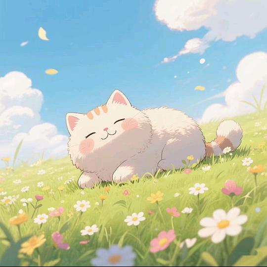 贪吃的猫