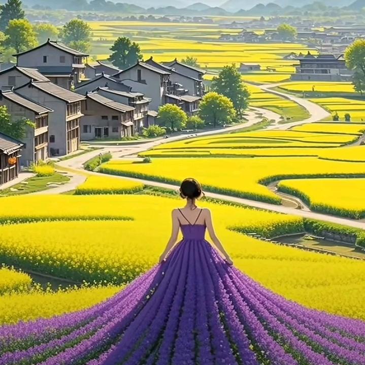 春天里的菜花