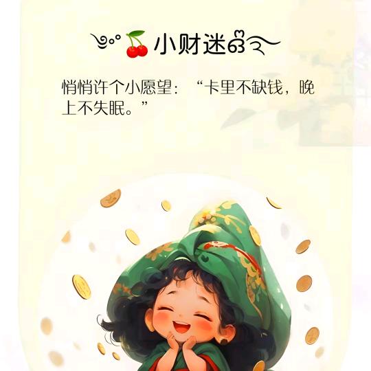 快乐钱💰行～520～小财迷