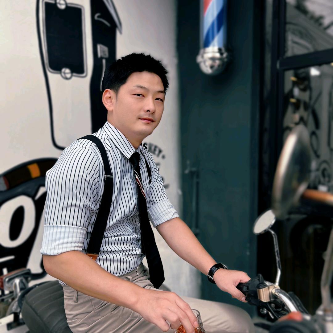 大冶男主角男士发型/店长老五