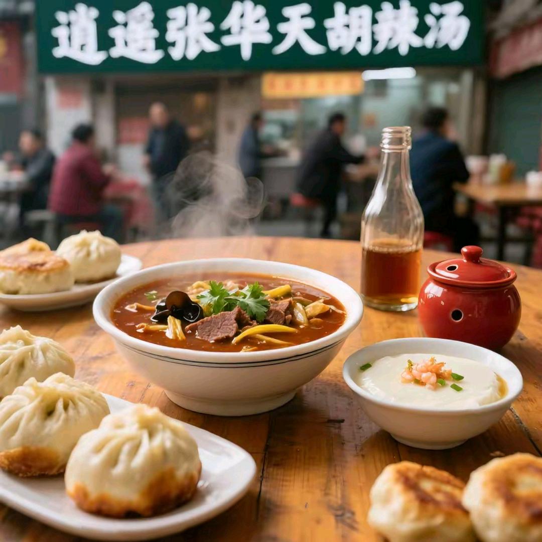 逍遥张华天·胡辣汤·水煎包·小笼包官方号