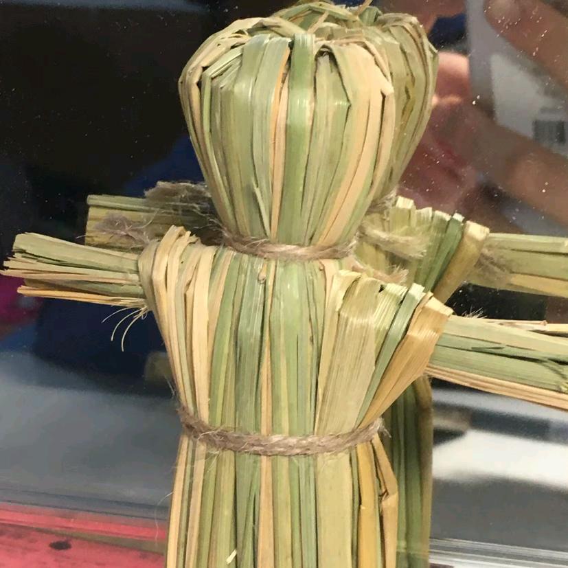 傻笑