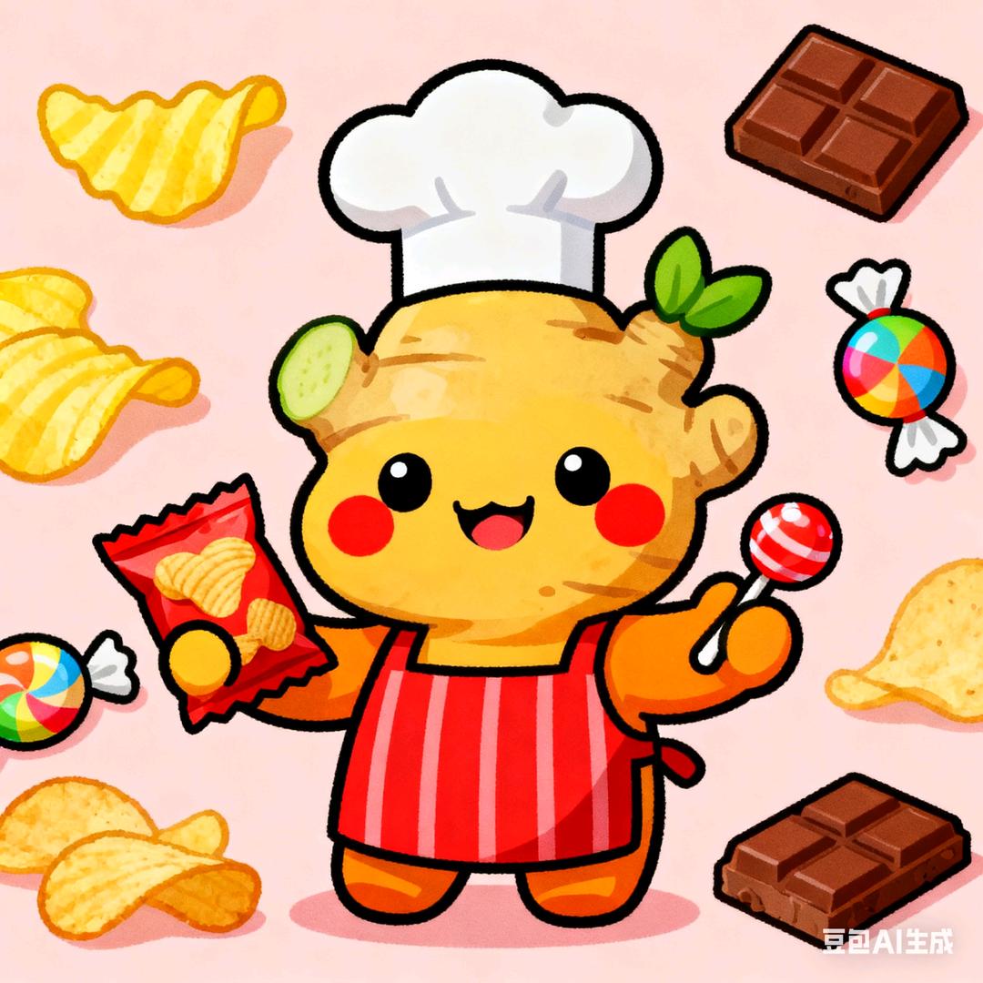 小 姜爆火零食铺