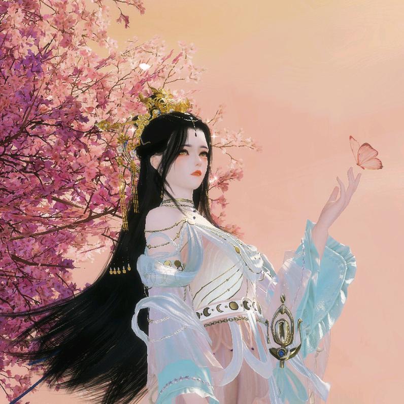 蝴蝶落在冬瓜上