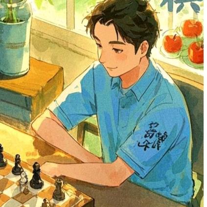 艾奇也来玩棋牌