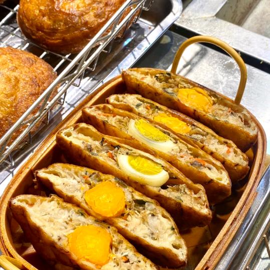 义乌男白菜灯盏糕